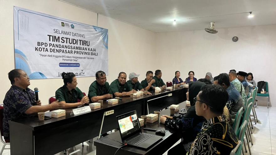 Sendangsari Terima Kunjungan Studi Tiru dari Desa Padangsambian Kaja, Denpasar